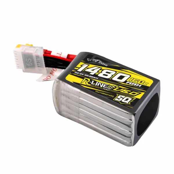 Gensace Tattu-R V6 Lipo 6s 1480mah-160c (Xt60) 77.3x37.6x36.6mm 220g – view 3