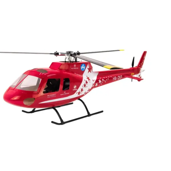 FLISHRC AS350 Ecureuil Squirrel (star-patterned) RTF FL500 V2 500-Class/Size Scale RC Helicopter – view 2