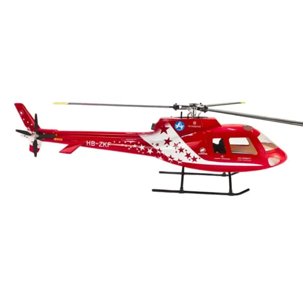 FLISHRC AS350 Ecureuil Squirrel (star-patterned) RTF FL500 V2 500-Class/Size Scale RC Helicopter – view 4