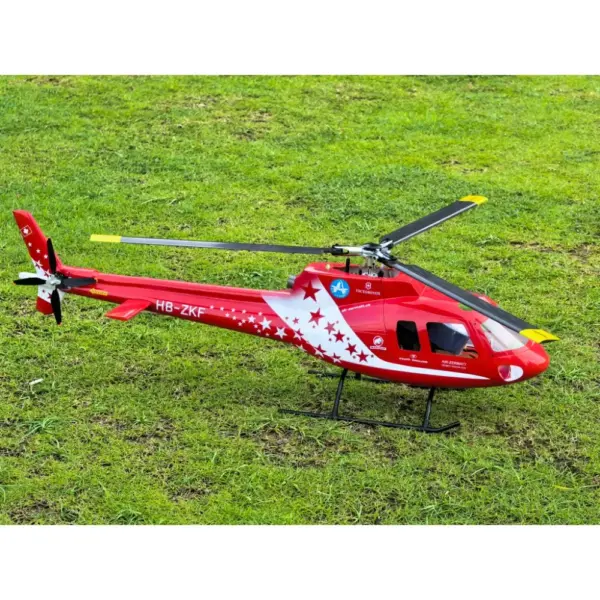 FLISHRC AS350 Ecureuil Squirrel (star-patterned) RTF FL500 V2 500-Class/Size Scale RC Helicopter – view 6