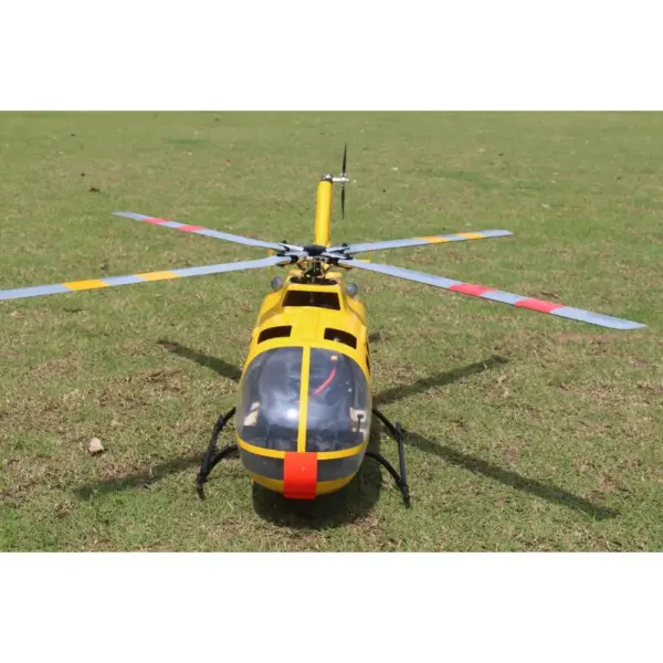 FLISHRC BO105 (Yellow) RTF FL500 V2 500 Class/Size Scale RC Helicopter – view 8