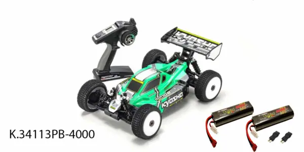 COMBO Kyosho Inferno MP10e T1S Readyset PINK PP3-2S4000-D X2