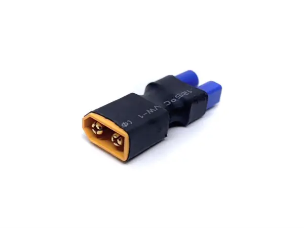 Adapter - EC3 (F) to XT60 (M) - Compact Version