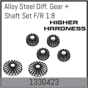 Alloy Steel Diff. Gear Set F/R 1:8