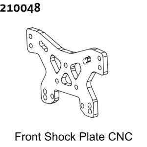 Alu Front Shock Tower - Rally