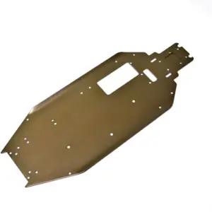 Aluminum Chassis Plate AB2.8 BL