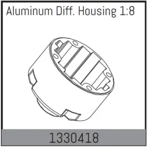 Aluminum Diff. Housing 1:8