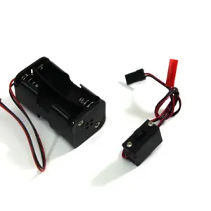 Battery Box with Switch for Mignon Batteries