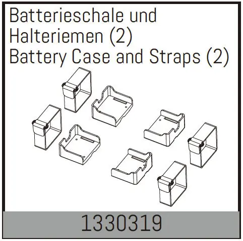 Battery Case and Straps (2)