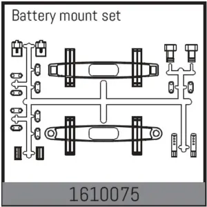 Battery mount set