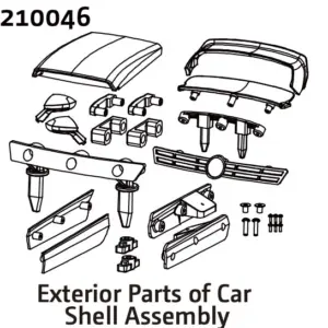 Body Accessories Set - Rally
