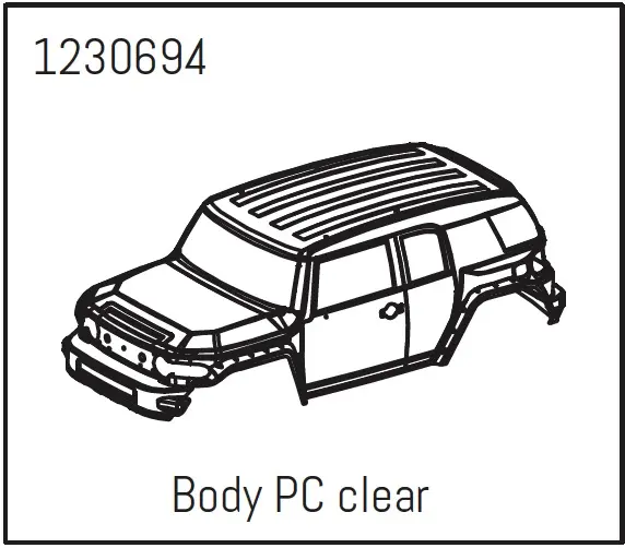 Body PC clear - Khamba