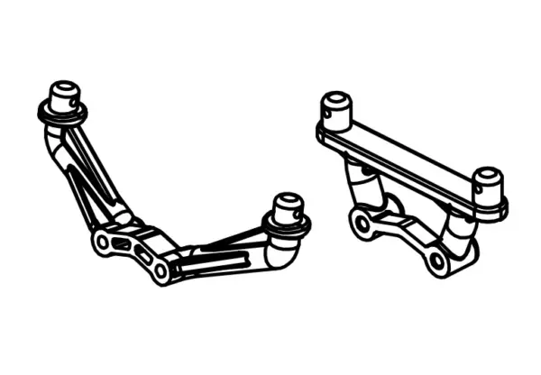 Body Shell Post Set F/R