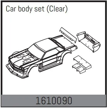 Clear body set (clear) - OPTION