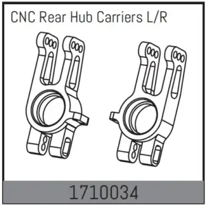 CNC Rear Hub Carriers L/R