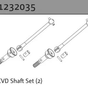 CVD Shaft Set