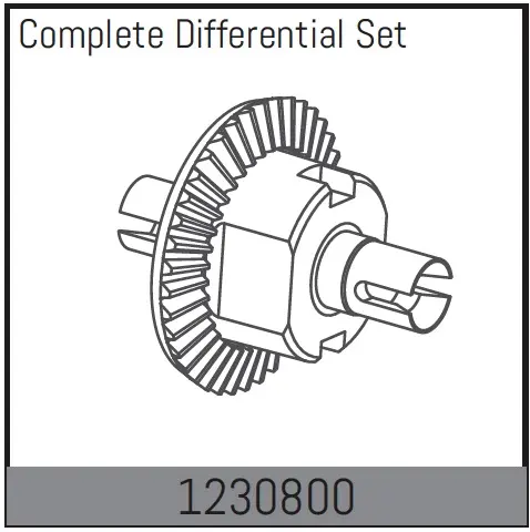 Differential front/rear