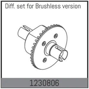 Differential front/rear BL-version