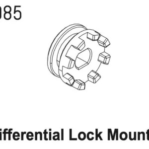 Differential Lock Mount CR4.4