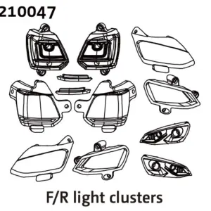 F/R Light Set