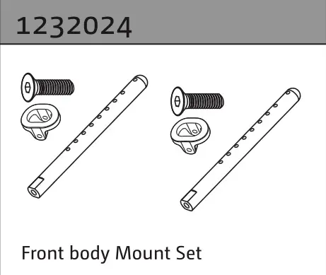 Front Body Mount Set