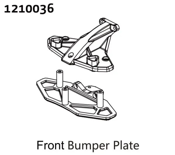 Front Bumper Mounting Set