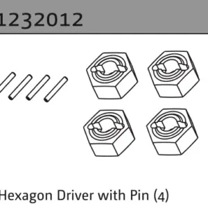 Hexagon Driver with Pin (4)