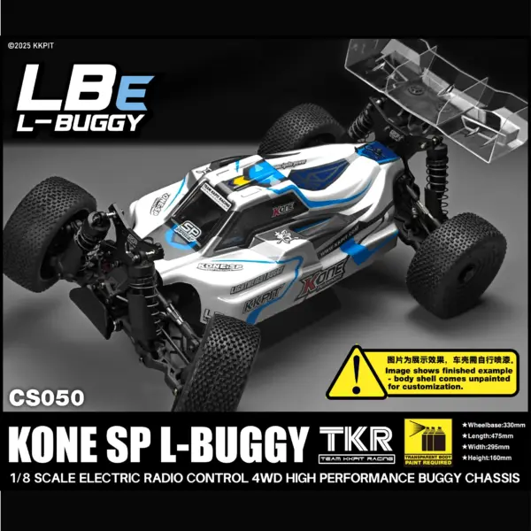 KKPIT LBE 1/8 Scale Buggy RTR – RC Car – view 8
