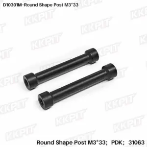 31047 Round Shape Post M3*33 – view 2