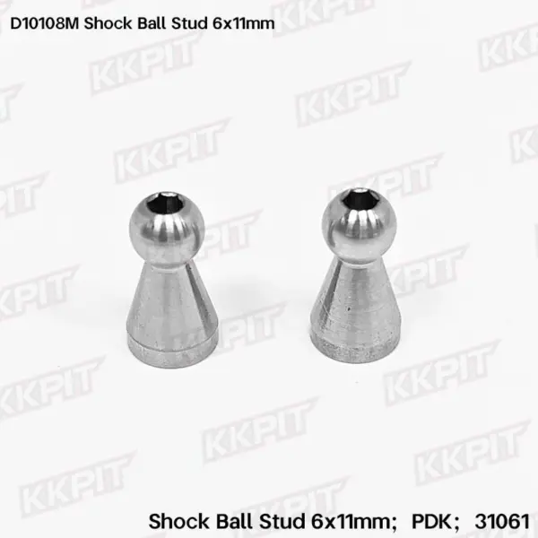 31061 Shock Ball Stud 6x11mm – view 2