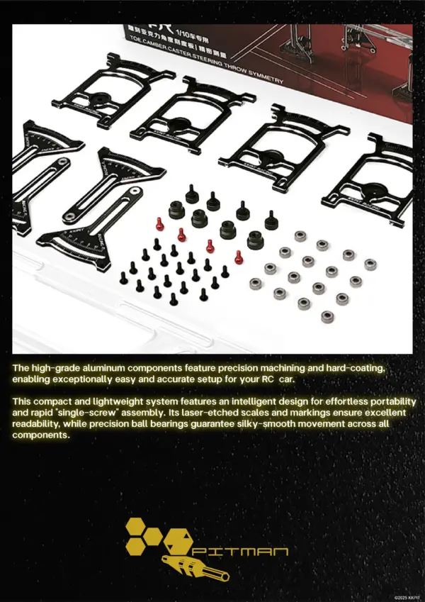 590002 Set-up System for 1/10 On-Road Cars (4mm axle) – view 5