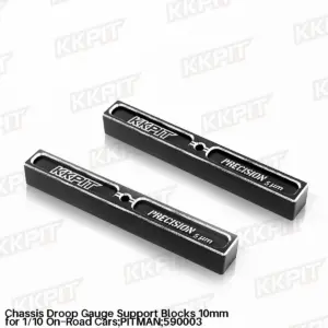 590003 Chassis Droop Gauge Support Blocks 10mm for 1/10 On-Road Cars – view 2