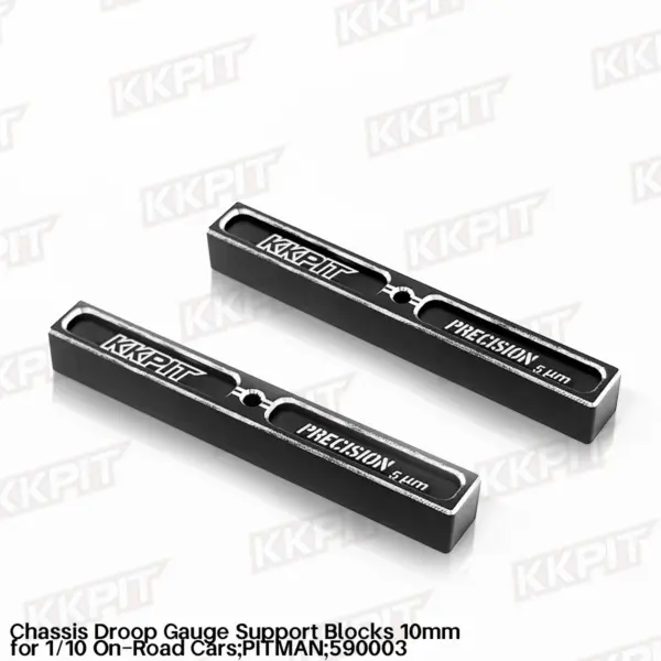 590003 Chassis Droop Gauge Support Blocks 10mm for 1/10 On-Road Cars – view 2