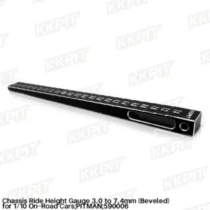 590006 Chassis Ride Height Gauge 3.0 to 7.4mm (Beveled) for 1/10 On-Road Cars – view 2
