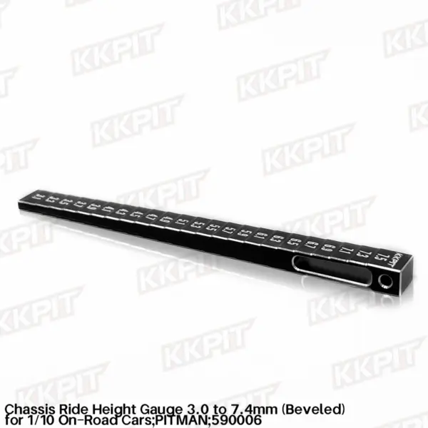 590006 Chassis Ride Height Gauge 3.0 to 7.4mm (Beveled) for 1/10 On-Road Cars – view 3