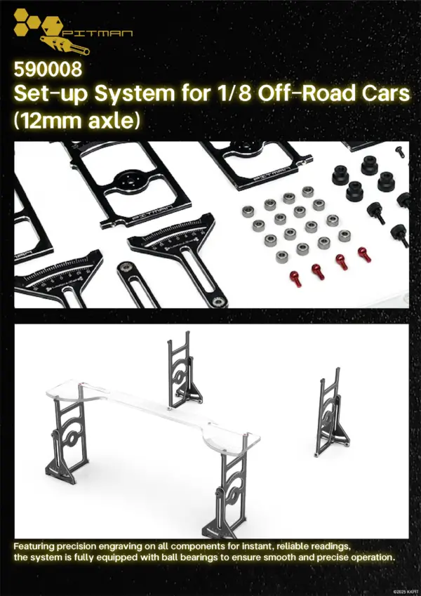 590008 Set-up System for 1/8 Off-Road Cars (12mm axle) – view 4