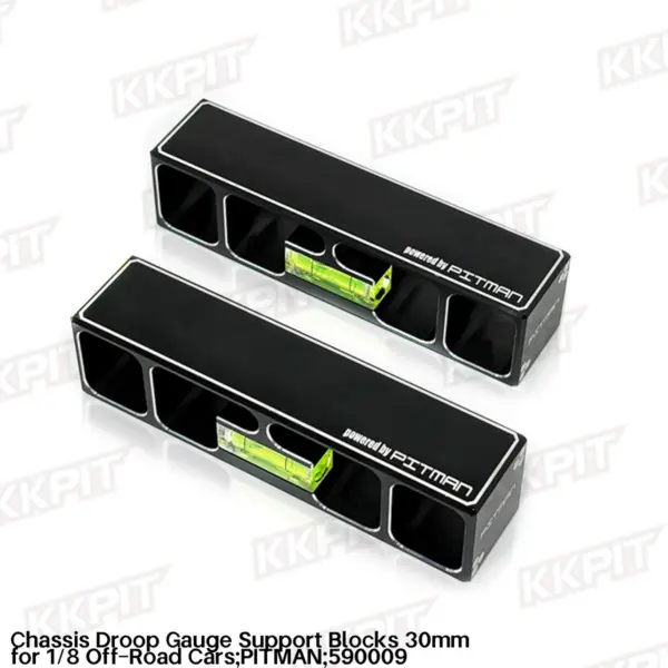 590009 Chassis Droop Gauge Support Blocks 30mm for 1/8 Off-Road Cars – view 2