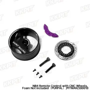 590018 NB4 Remote Control with CNC Wheels, Foam Not Included – view 2