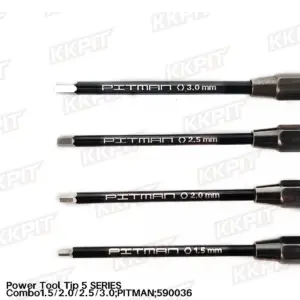 590036 Power Tool Tip 5 SERIES Combo1.5/2.0/2.5/3.0x 88mm – view 2