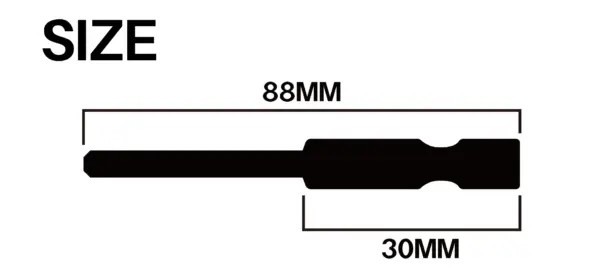 590036 Power Tool Tip 5 SERIES Combo1.5/2.0/2.5/3.0x 88mm – view 4