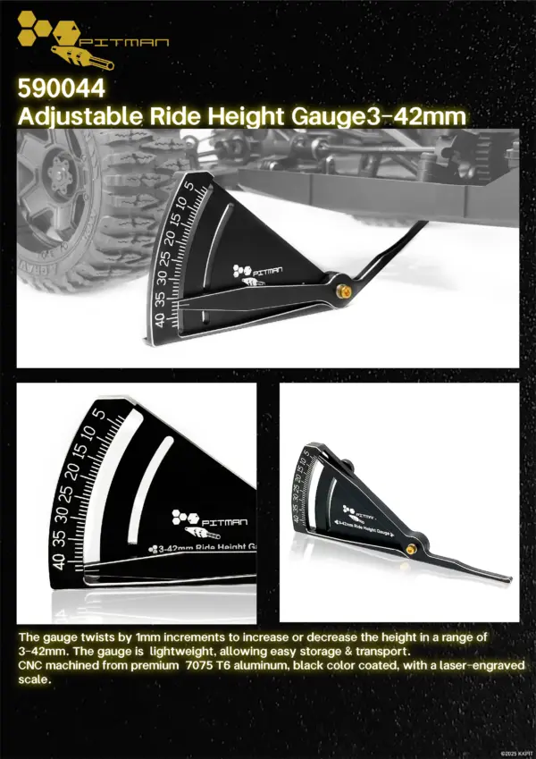 590044 Adjustable Ride Height Gauge3-42mm – view 3