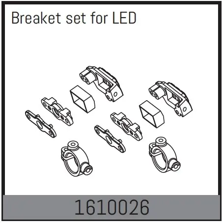 LED bracket set