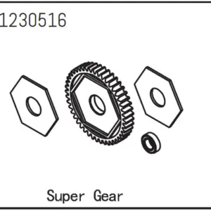 Main Gear with Slipper Pads