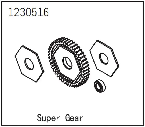 Main Gear with Slipper Pads