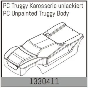 PC Unpainted Truggy Body