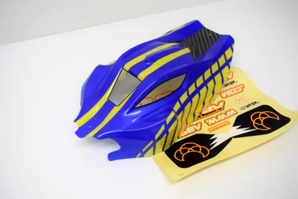 Printed Body blue / yellow AB2.8 BL