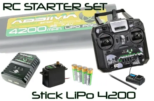 RC Starter Set "Stick LiPo 4200"