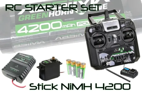 RC Starter Set "Stick NiMH 4200"