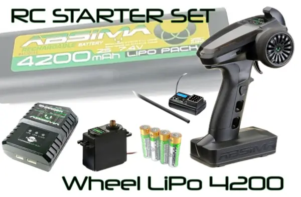 RC Starter Set "Wheel LiPo 4200"