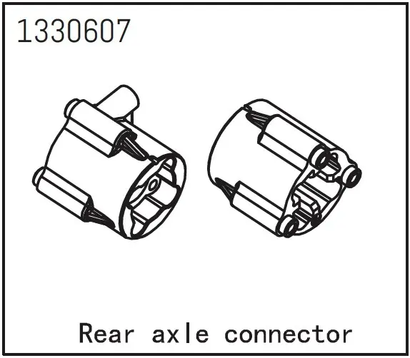 Rear Axle Connector L/R - Yucatan
